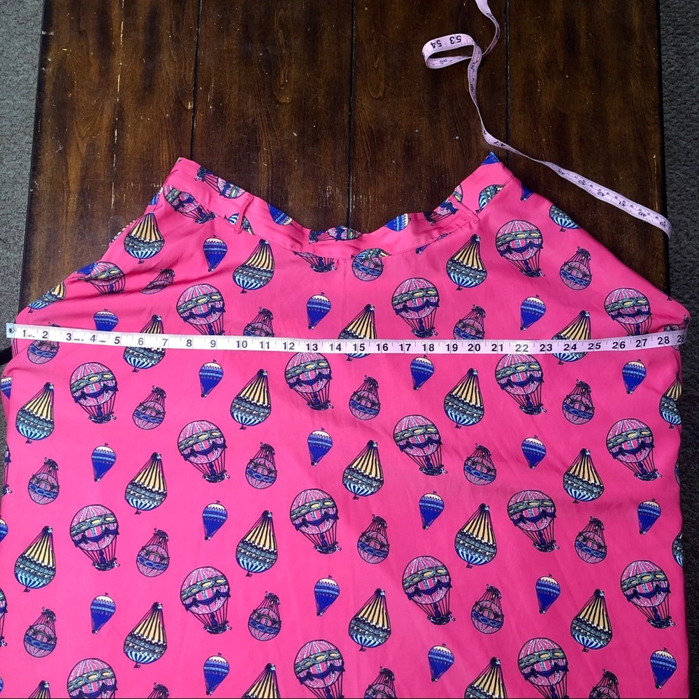 ModCloth hot air balloon vibrant pink circle skirt - Picture 14 of 16
